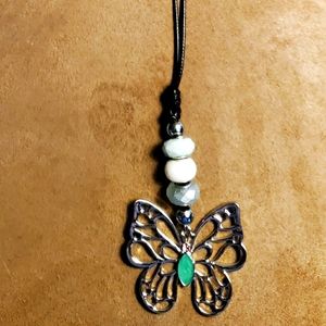Christopher and Banks Butterfly Necklace